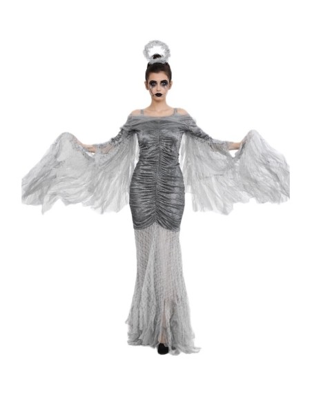 Costume Angelo Nero Taglia M Nuovo | Costumi per Adulti Il Re del Carnevale